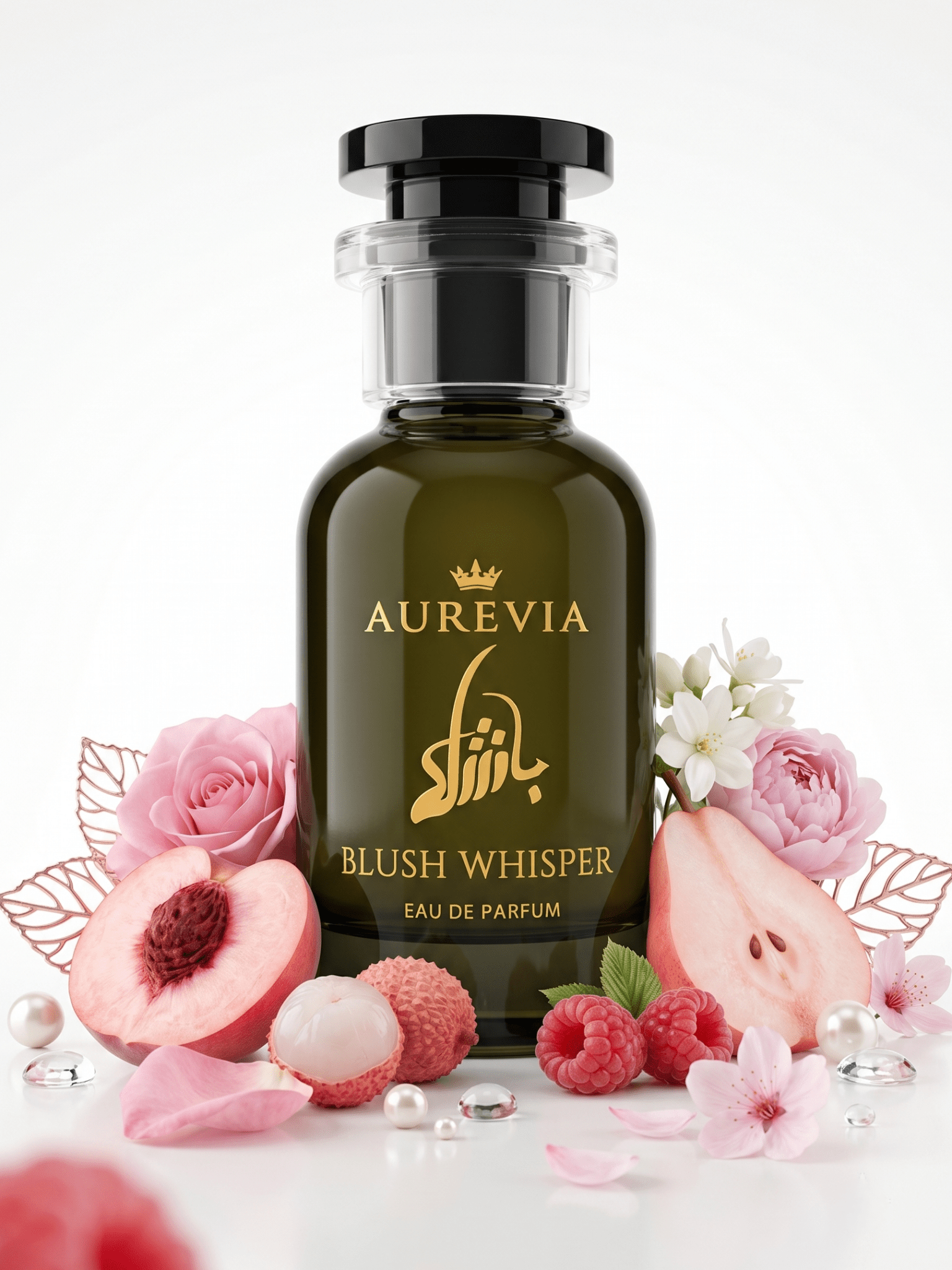Aurevia Blush Whisper flora;l fruity perfume for Women