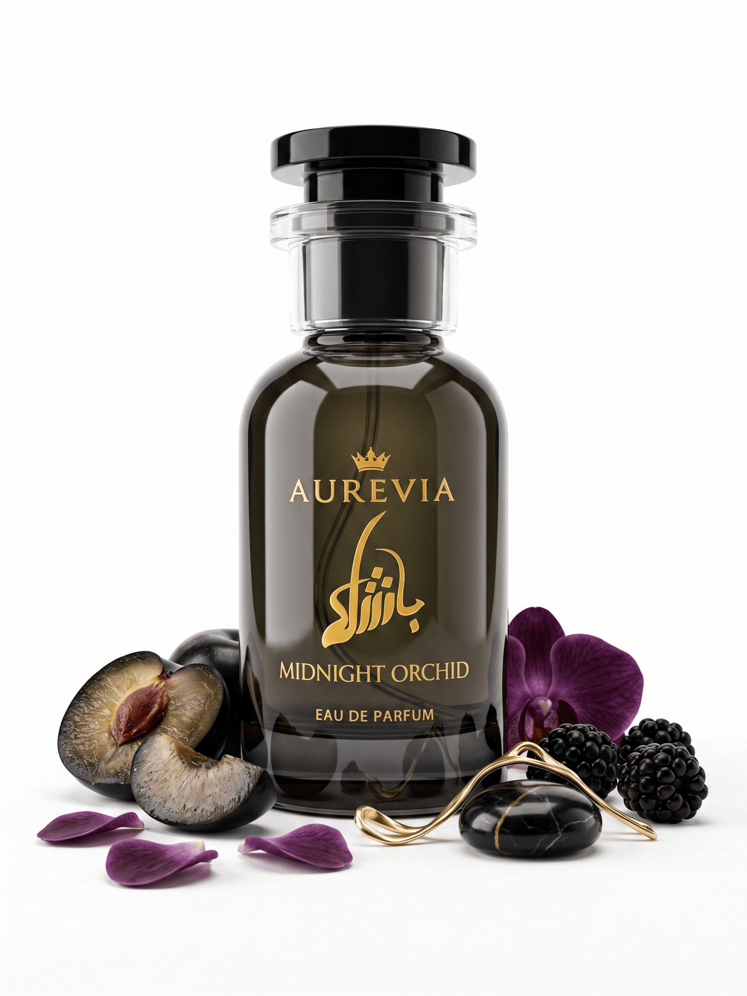 Midnight Orchid Dark Floral Perfume for Women by Aurevia Perfumes.